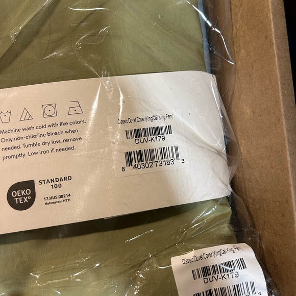 NWT Brooklinen Classic Percale Duvet (King) - Picture 5 of 9